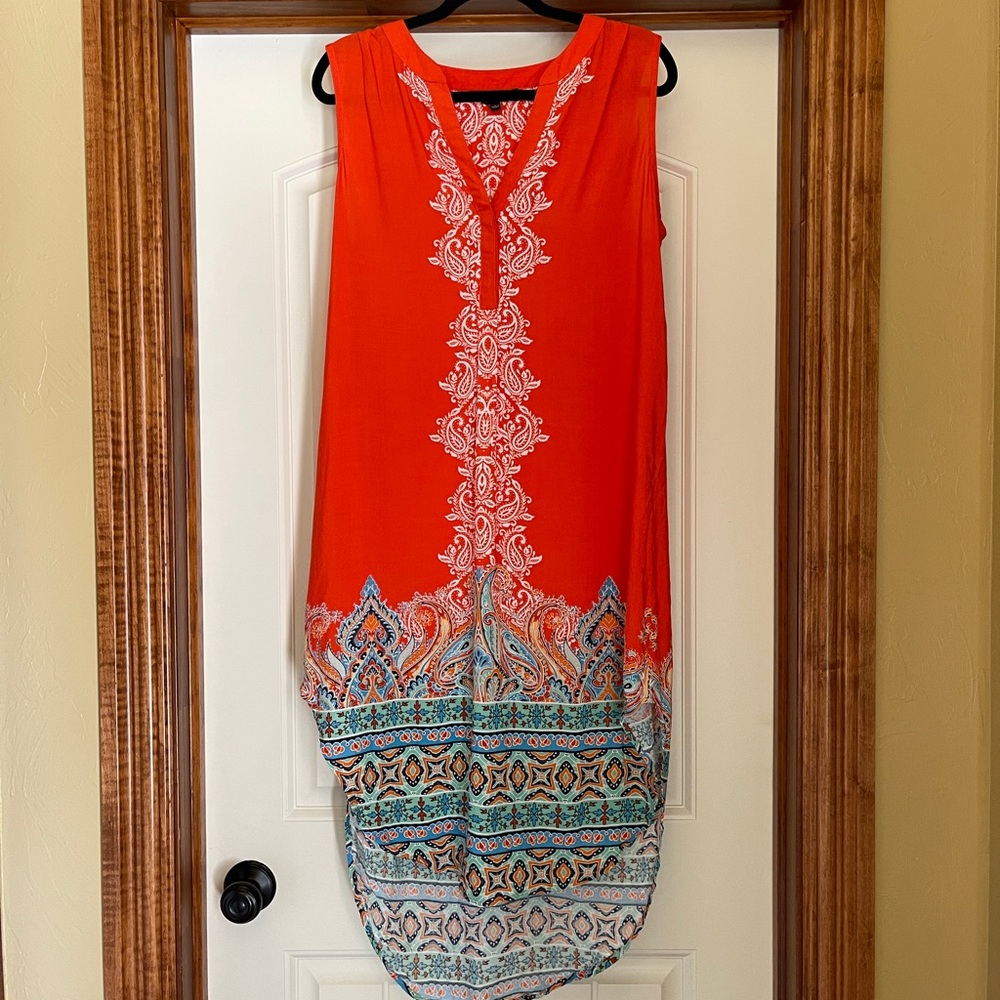 NWOT Cable & Gauge swim cover-up or dress Size L